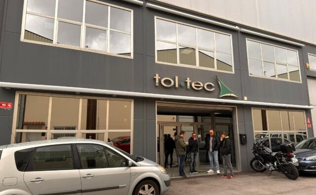 L’equip de Tendals Egara visitem Toltec